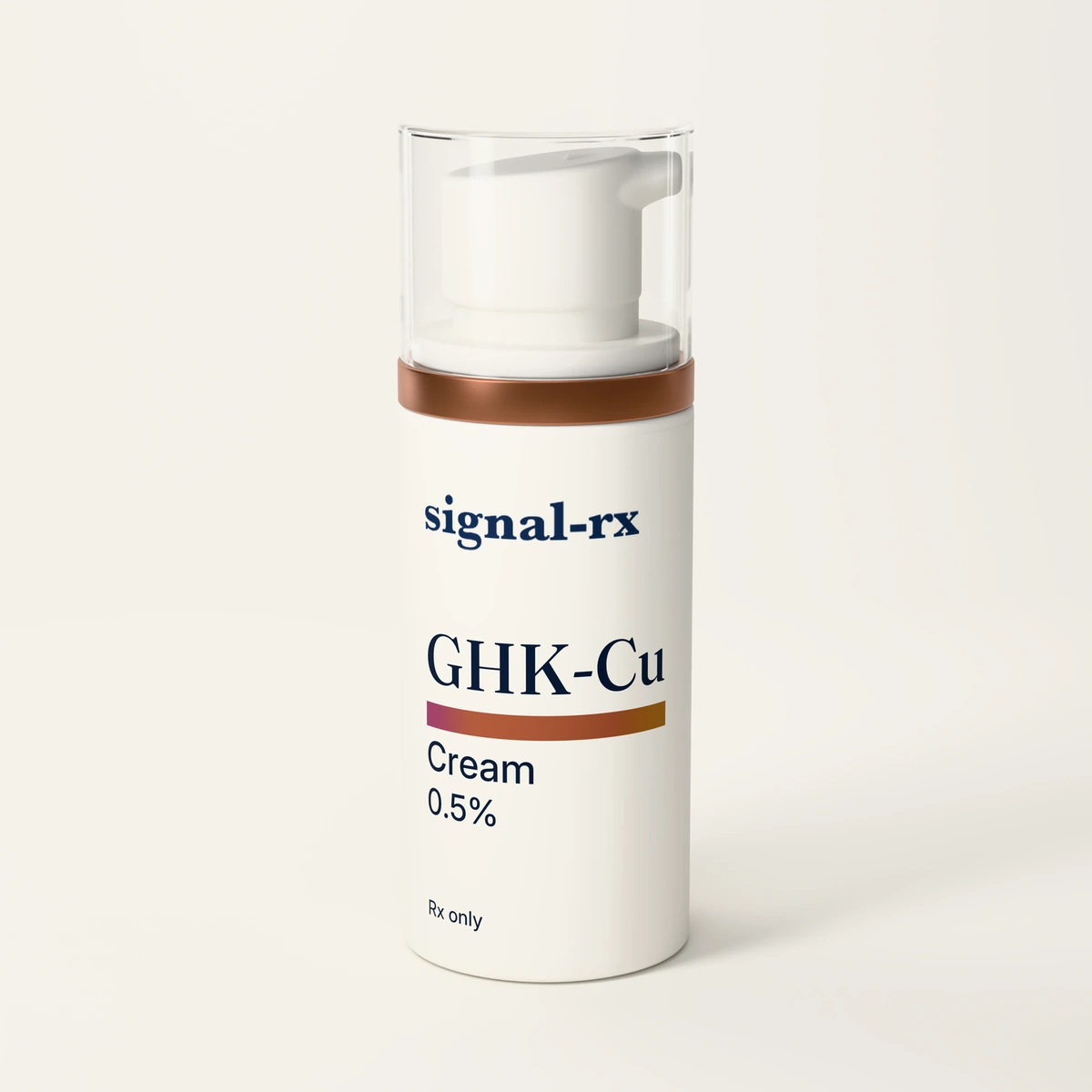 signal-rx GHK-Cu Cream 0.5% — front view